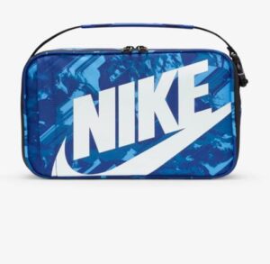 nike futura fuel pack insulated lunchbox - white/royal blue - one size