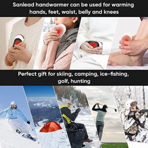 Hand Warmers Rechargeable, 2 in 1 Electric Hand Warmer Reusable with 3 Heating Modes, Portable Pocket Heater 9000mAh Power Bank, Great Gift for Christmas Outdoors, Camping