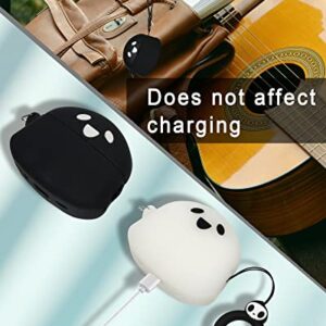 2 Packs Cute Luminous Ghost Face for AirPods Pro 2nd Generation Case Cover 2022 Released Silicone Accessories Set Kit for AirPods Pro 2 Gen Charging Case, Cartoon 3D Funny for AirPods Pro 2 Case