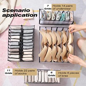 2 Set Wardrobe Closet Organizer Jeans Clothing Pants Cloth Storage Organizer Foldable Drawer Divider Closet Organizer Bins