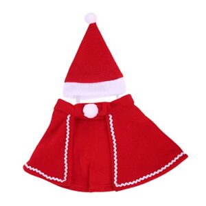generic pet christmas costume outfits dress up cosplay clothes cloak cape hat for kitten small medium dogs cats accessories apparel decoration