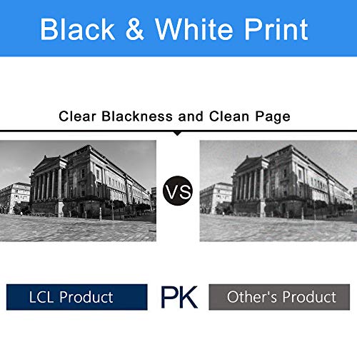 LCL Compatible Ink Cartridge Pigment Replacement for Canon PFI320 PFI-320 PFI-320MBK PFI-320BK PFI-320C PFI-320M PFI-320Y 300ML imagePROGRAF IPF TM-200 IPF TM-205 (5-Pack KCMYMBK)