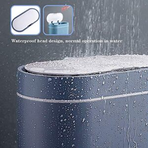 LXXSH Kitchen Garbage Can Waterproof Covered Bathroom Trash Can 2.1 Gallon Touchless Trash Can, Rechargeable/Battery Trash Can for Bedroom (Size : C)