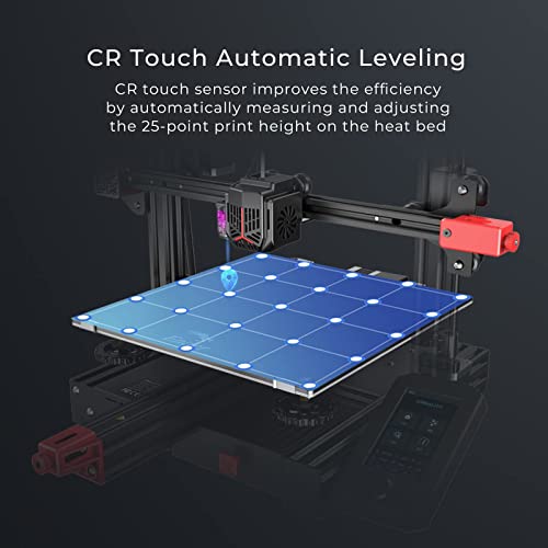 Creality Ender 3 Max Neo 3D Printer, CR Touch Auto Leveling Bed Dual Z-Axis Full-metal Extruder Ender 3D Printer Large Print Size 11.8x11.8x12.6in