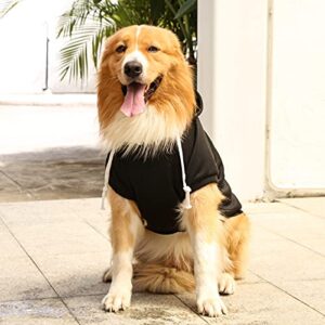 Clothes Pet Autumn and Winter Cute Fleece Zipper Pocket Sweatshirt Black Tops Cats and Dogs Hoodies Warm Pet Clothes Leggings