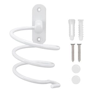 holppo spiral hair dryer holder,wall mount bathroom hair dryer rack,countertop hair dryer stand,for most of hair dryers