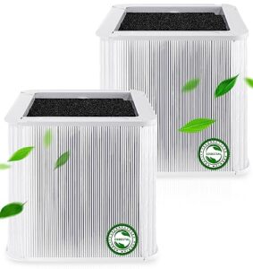 211+ filter replacement for blue air 211 purifier (2 pack) by cobectal