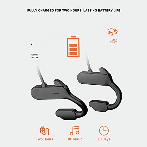 Open Ear Headphones Bluetooth 5.2 Sports Wireless Earphones Built-in Mic Christmas Birthday Gifts