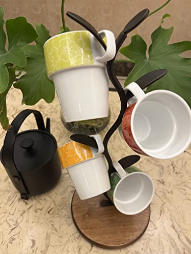 Mug Holder, Mug Tree, Mug Holder Stand,Coffee Mugs & Tea Cup Storage Rack, Cup Organizer, Mug Organizer,Kitchen countertop Organizer