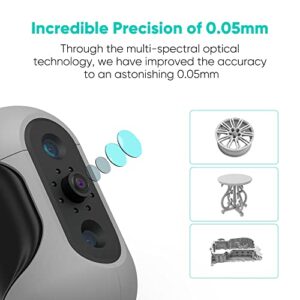 3DMakerpro 3D Scanner Mole Standard Kit, 0.05 MM Accuracy and up to 10 FPS Scan Speed 3D Scanners for 3D Printer Modeling, No-Marker Scanning