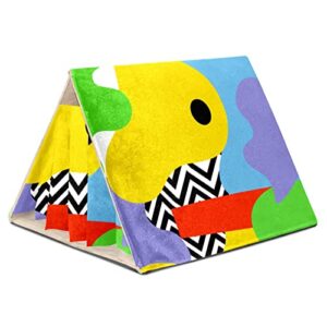 y-dsiwx guinea pig hideout cozy hamster house cave for bunny chinchilla hedgehog small animal abstract pattern colorful