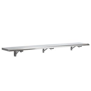 GUDESEN Concession Shelf 72" Stainless Steel Drop Down Folding Serving Food Shelf Concession Stand Serving Shelf for Concession Windows