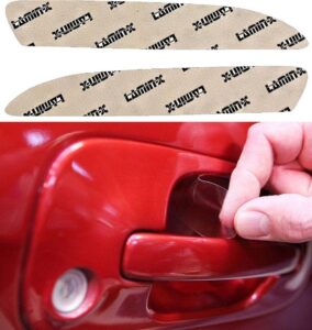 lamin-x custom fit door handle cup paint protection for porsche 911 turbo (2020+)