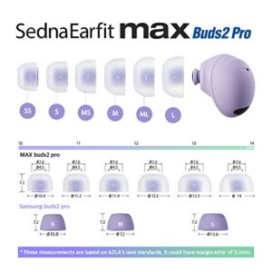 AZLA SednaEarfit MAX for Galaxy Buds2 Pro / 2 Pairs (Size L)