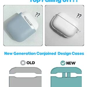 Compatible Airpods Pro 2nd Generation Case Clear,Soft Transparent Conected Protective Airpods Pro 2 Case Cover,Shockproof iPods Pro 2 Case Thin Skin for Women Men