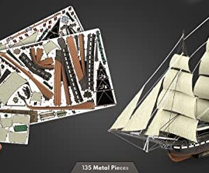 Metal Earth Premium Series USS Constitution 3D Metal Model Kit Fascinations