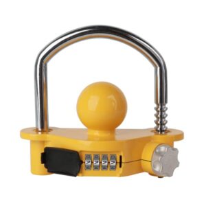 trailer locks ball hitch upgraded trailer hitch locks with combination lock heavy duty hitch lock for towing rv trailer