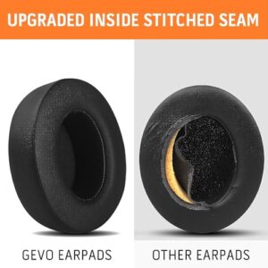 GVOEARS Replacement Ear Pads for Beats Studio 3, Cushions for Beats Studio 3 Replacement Ear Pads for Beats Studio 2&3 Wired & Wireless Not Fit Beats Solo On-Ear Headphone with Thicker Memory Foam