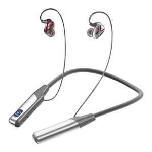 2022 new bluetooth headset plug in card is applicable to many mobile phones on the market 5.3 wireless sports headset for sports gym outdoor,best gifts (silver)