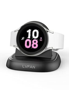lvfan for samsung galaxy watch charger, fast charging smart watch charger magnetic dock, charger accessories charging station for samsung galaxy watch 6/6 classic/5 pro/5/4/4 classic/3, active 2/1