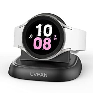 LVFAN for Samsung Galaxy Watch Charger, Fast Charging Smart Watch Charger Magnetic Dock, Charger Accessories Charging Station for Samsung Galaxy Watch 6/6 Classic/5 Pro/5/4/4 Classic/3, Active 2/1