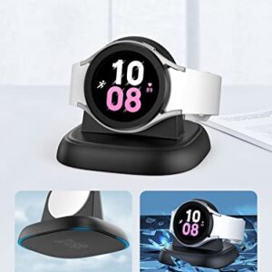 LVFAN for Samsung Galaxy Watch Charger, Fast Charging Smart Watch Charger Magnetic Dock, Charger Accessories Charging Station for Samsung Galaxy Watch 6/6 Classic/5 Pro/5/4/4 Classic/3, Active 2/1