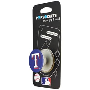 popsockets: collapsible grip & stand for phones and tablets - texas rangers