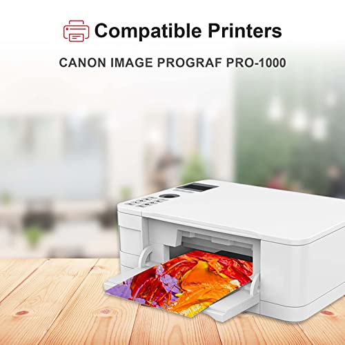 PFI-1000 Cyan Individual Ink-Tank Compatible with Canon Lucia PRO PFI1000 PFI-1000C 0547C002 for imagePROGRAF PRO-1000 Printer