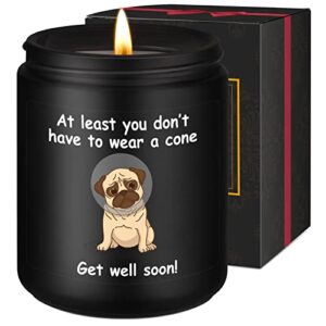 fairy's gift get well candle - get well soon gifts, funny get well gifts for women men sick friend - after surgery recovery gifts, post surgery gifts for women men, feel better encouragement gifts