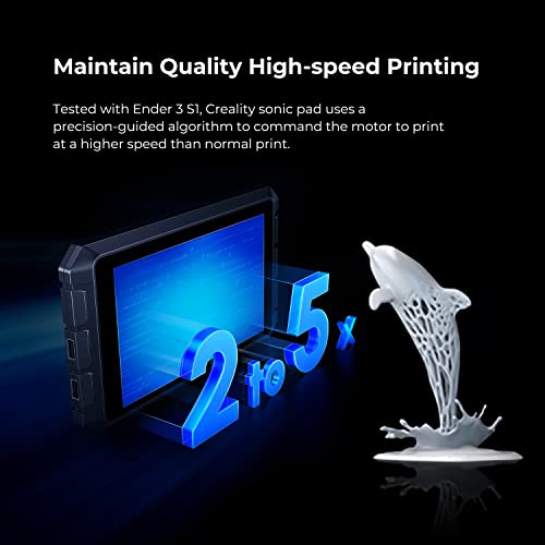 Creality Sonic Pad Based on Klipper Firmware 7 Inch Touch Screen 3D Printer Smart Pad with Higher Printing Speed for Creality Ender 3 Pro/Ender 3 V2/Ender 3 S1/Ender 3 S1 Pro FDM Ender 3D Printers