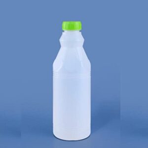 WellieSTR 3PCS Food Grade HDPE Plastic Bottles, 1000ml/35oz Liquid Storage Container Ketchup Salad Jam Juice Oil Refillabel Bottle White with Cap (Clear)