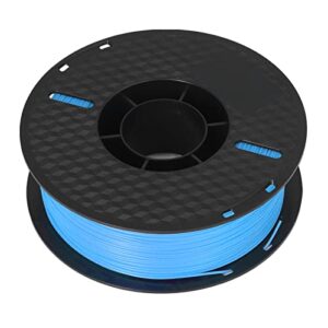 1.75mm pla print filament, 3d printer filament good adhesion high accuracy smokeless low shrinkage strong toughness 1kg spool for industrial devices(sky blue)