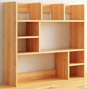 cazaru small desktop storage shelf, multi-functional storage shelf, display shelf, suitable for office, bedroom, children,83cm