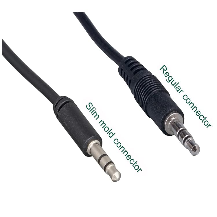 Cable Central LLC 3.5mm Male to Female Stereo Extension Cable - 6 Feet - Audio 3.5mm Cord for Phones, Headphone, Tablets, MP3 Players and More - Silver Plated Stereo Connector/Jack Cable