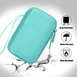 Aenllosi Hard Storage Case Compatible with Phomemo D30 Bluetooth Wireless Mini Label Printer.（Only Case,Green）