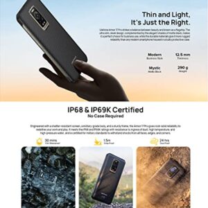 Ulefone Armor 17 Pro 2023 Rugged Smartphone Unlocked, MTK G99 13GB+256GB Android 12 Cell Phone, 108MP AI Camera, 6.58" FHD+, 5180mAh Wireless Charge, Dual SIM 4G Rugged Phone, NFC GPS OTG FM Black