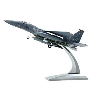 teckeen 1/100 scale u.s. f-15e strike eagle supersonic combat bomber model alloy model diecast plane model for collection
