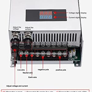 0-48V 20A Digital LED Regulated Variable Lab DC Adjustable Switching Power Supply Variable Adapter Fit Inverter Industry,1000W