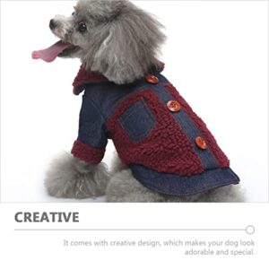 POPETPOP Dog Winter Clothes Warm Keeping Dog Clothing Stylish Dog Jacket Windproof Dog Clothes