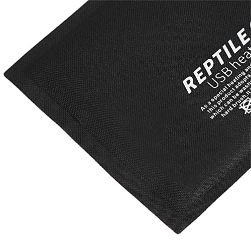 Reptiles Heating Pad, 3 Gear Temperature Adjustment Under Tank Warmer Small Animals USB Temperature Control Heating Mat for Turtles Lizard Snakes (S), Reptiles Heating Pad Reptiles USB Heating Pa