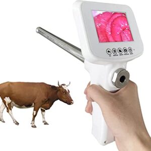 Gexmil Cow Artificial Insemination Device Cow Visual Endoscope Sperm AI Gun Tools Veterinary Breeding Kit for Horse Cattle