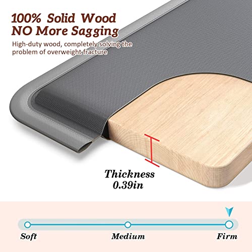 Jin&Bao Couch Cushion Support for Sagging, Heavy Duty Solid Wood Sofa Cushion Support 21＂-67.5＂ for 3 Seats Sofa- Couch Supporter Under The Cushions Board 100% Saver Sagging