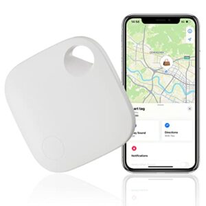 smarttag 2022 keys finder and item locater for luggage, pets, bags, keys and more, 400 ft range and 1 year replaceable battery,ios coordinate locator.