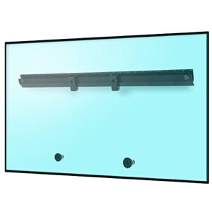 no stud tv mount for all brand 32-75inch tvs, universal studless tv drywall mount bracket for flat screen tvs monitors, low profile, loading capacity 150lbs, vesa 200x100 to 600 x 400mm