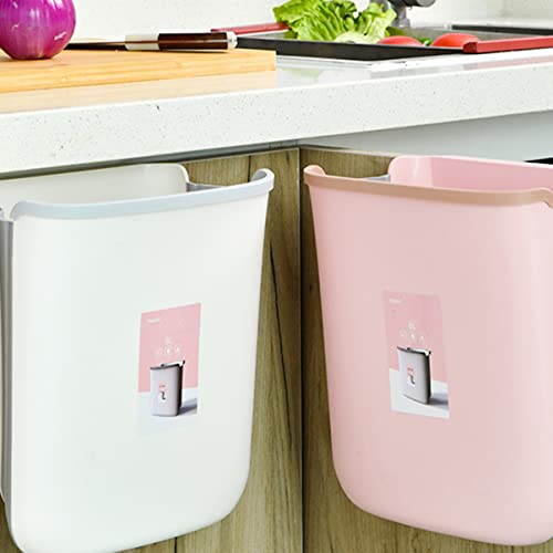 Cabilock Mounted Door Cabinetwhite Container Storage Bucket Drawer Waste Collapsible Cabinet Garbage to Toilet Compact Mount Car Bedroom Home Plastic Bathroom Small Dorm Holder Kitchen