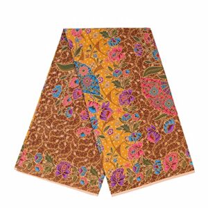 tapestry batik - diy multipurpose loincloth summer wrap width 2 yards x lemgth 1.20 yards (180 cm x 110 cm) (b-02)
