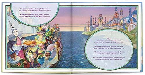 My Royal Birthday Adventure Personalized Children's Story - I See Me! (Unicorn Softcover)