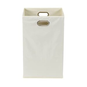Household Essentials Folding Laundry Hamper, Natural