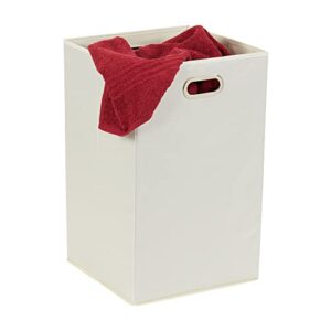 Household Essentials Folding Laundry Hamper, Natural