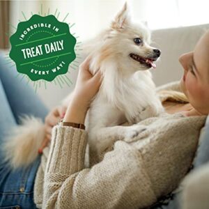 Greenies Teenie Natural Dog Dental Treats, Sweet Potato Flavor, 12 oz. Pack (43 Treats)